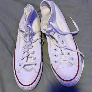 white converse never been worn